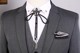 European and American retro British bolotie denim bolo tie western men's necklace shirt bow tie tie rope accessories