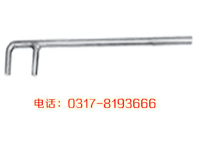 Supply stainless steel F-type wrench stainless steel 304 anti-magnetic F-type valve wrench 250mm F-type valve hook wrench