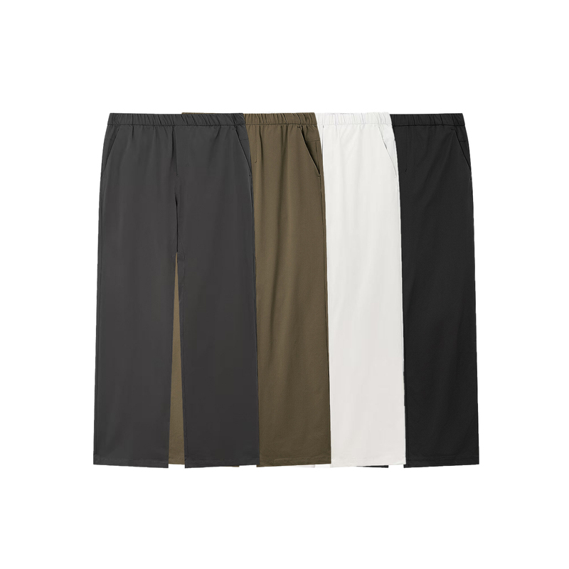 No Logo / Toray Abc Classic Straight-Leg Loose Pants with Four-Way Stretch, Moisture-Wicking, Quick-Drying Casual Pants No Logo / Toray Abc Classic Straight-Leg Loose Pants with Four-Way Stretch, Moisture-Wicking, Quick-Drying Casual Pants