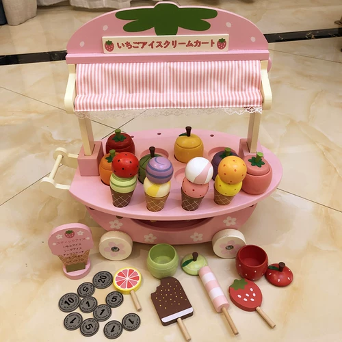 Детская семейная игрушка для мороженого, детский комплект, мороженое, 3 лет