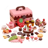 Детский реалистичный заварочный чайник, послеобеденный чай, чайная чашка, семейный чайный сервиз для мальчиков и девочек, семейная игрушка, костюм принцессы, подарок на день рождения