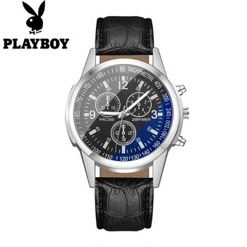 Playboy Fully Automatic Movement Watch Men's Swiss New Fashion Waterproof High-End Men's Watch Quartz Mechanical Men's Watch