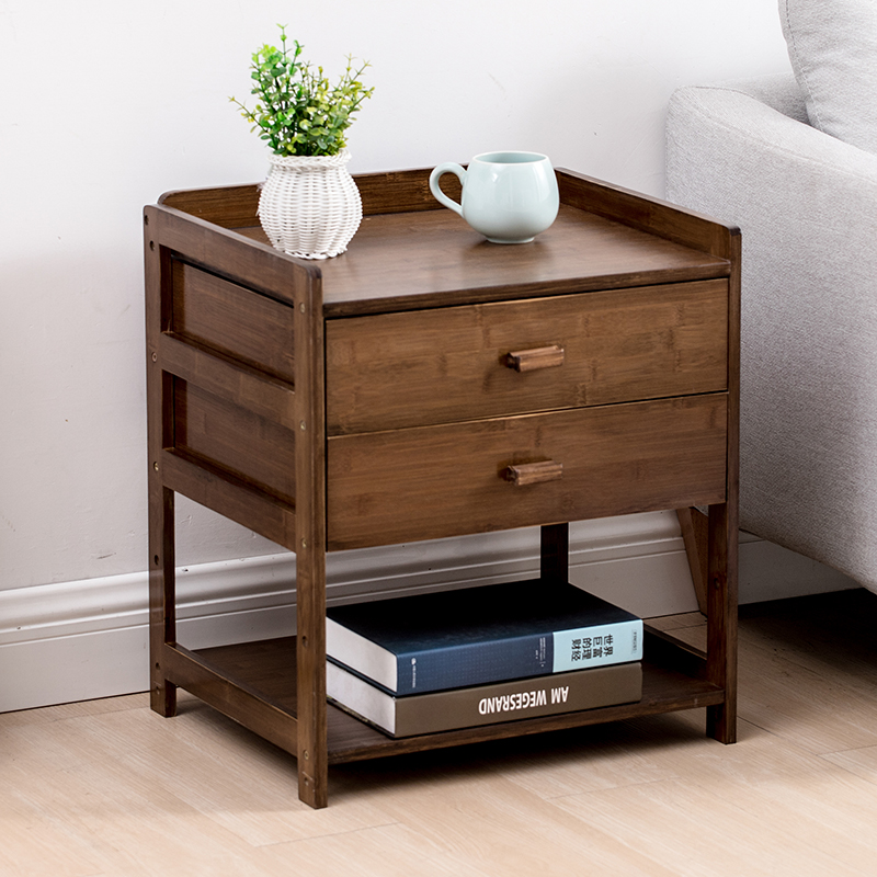 Sofa, corner, small square table, small table, small coffee table, solid wood mobile tea rack, storage shelf, bedside cabinet