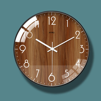 Creative and Stylish Modern Nordic Living Room Wall Clock, Bedroom Decoration, Silent Large Simple Quartz Clock Wall Watch