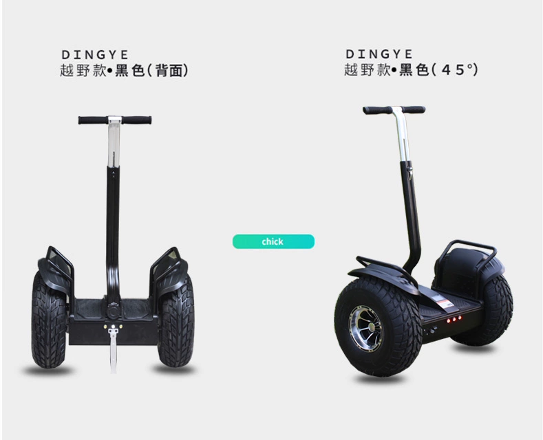 Xe hai bánh cân bằng điện thông minh cỡ lớn dành cho người lớn 19 inch tự cân bằng xe off-road cảm biến thân xe xe địa hình tuần tra - Xe đạp điện