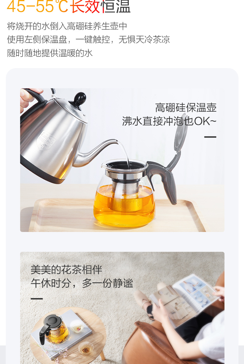 Angel trà thanh hộ gia đình đóng chai nước thẳng đứng tự động thông minh tốc độ nóng ngay lập tức xô nóng - Nước quả cây nước nóng lạnh kangaroo