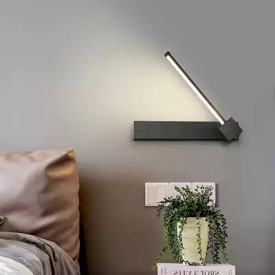 LED simple modern Nordic bedroom bedside lamp wall lamp creative living room dining room creative aisle staircase room light