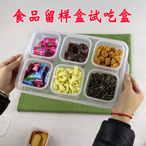 Four six eight nine sub-kindergarten primary school canteen food food sample box frozen meat trial box seasoning box
