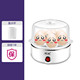 nồi hấp nhỏ Bánh gà hấp nhân tạo trứng hấp trứng 7-21 trứng lớn nồi trứng máy ăn sáng nhỏ - Nồi trứng cách dùng nồi lẩu mini