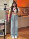 Plus-Size Embroidered Wide-Leg Jeans for Women, Summer Versatile, Loose Fit, Slimming, Body-Covering Straight-Leg Pants, High-Waisted Trousers