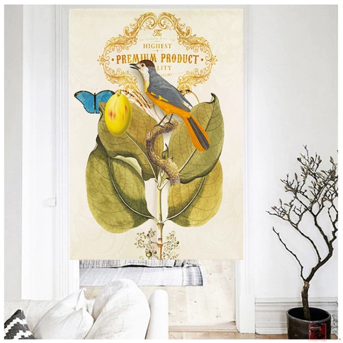 Ретро штора для домашнего использования, пылезащитная ткань, китайский стиль