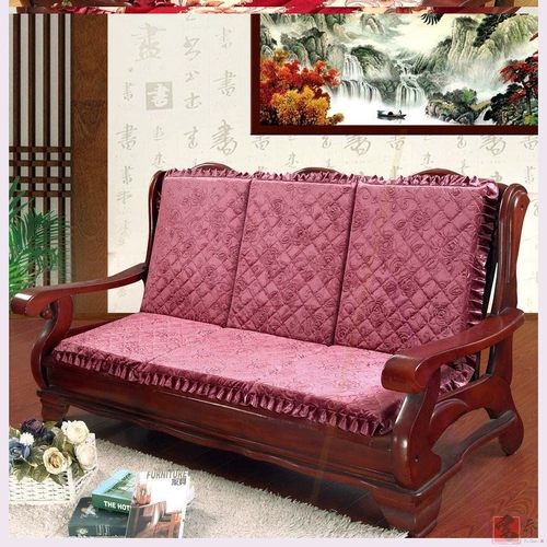 Деревянный диван из натурального дерева, деревянная старомодная подушка, комплект