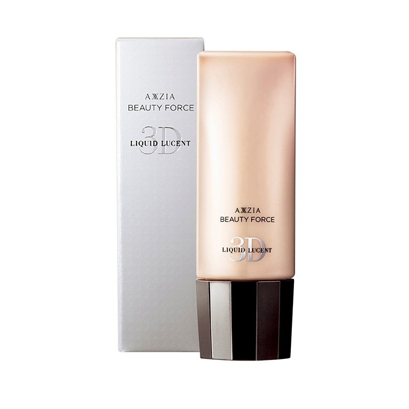 Natural complexion Japan AXXZIA Canopy Powder bottom liquid Xiaoxiang 3D Anti-sugar Skin Light for Long-lasting Makeup 40g Dress-Taobao