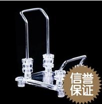 Shoe rack display stand Organic acrylic shoe holder shoe display rack transparent metal high-end U-shaped shoe rack shoe props