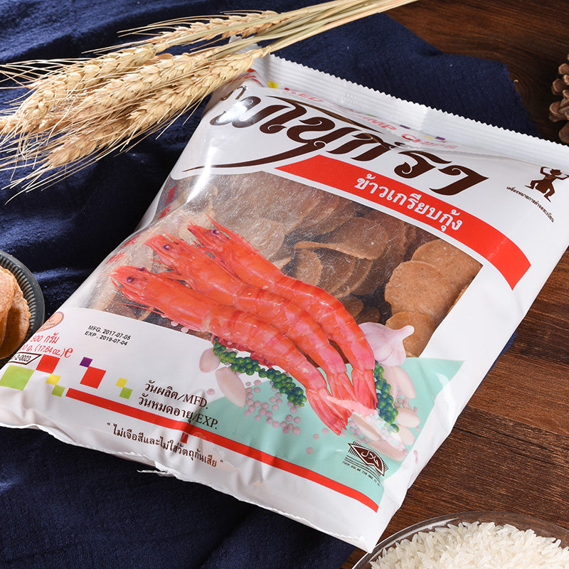 Thailand's original import Manura shrimp 500g Songka shrimp lobster chip pepper flavor