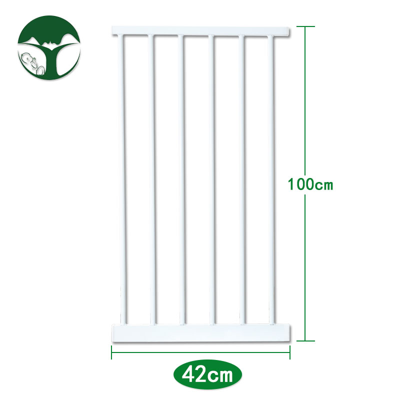 Increased height of one meter high 42cm perforated door guardrail extension parts Stair safety rail widening parts