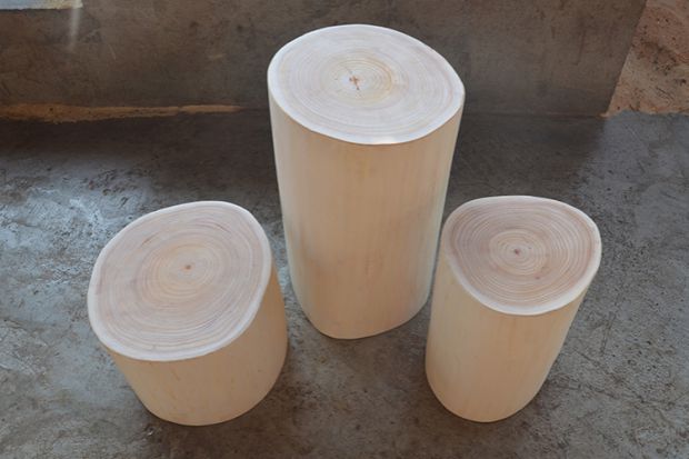 Nhật ký khối gỗ rắn băng ghế gỗ gốc cây khắc phân cơ sở bàn cà phê tấm lớn với phân tròn bằng gỗ phân rắn đồ gỗ đặc biệt - Các món ăn khao khát gốc bàn ghế gỗ gốc cây giá rẻ