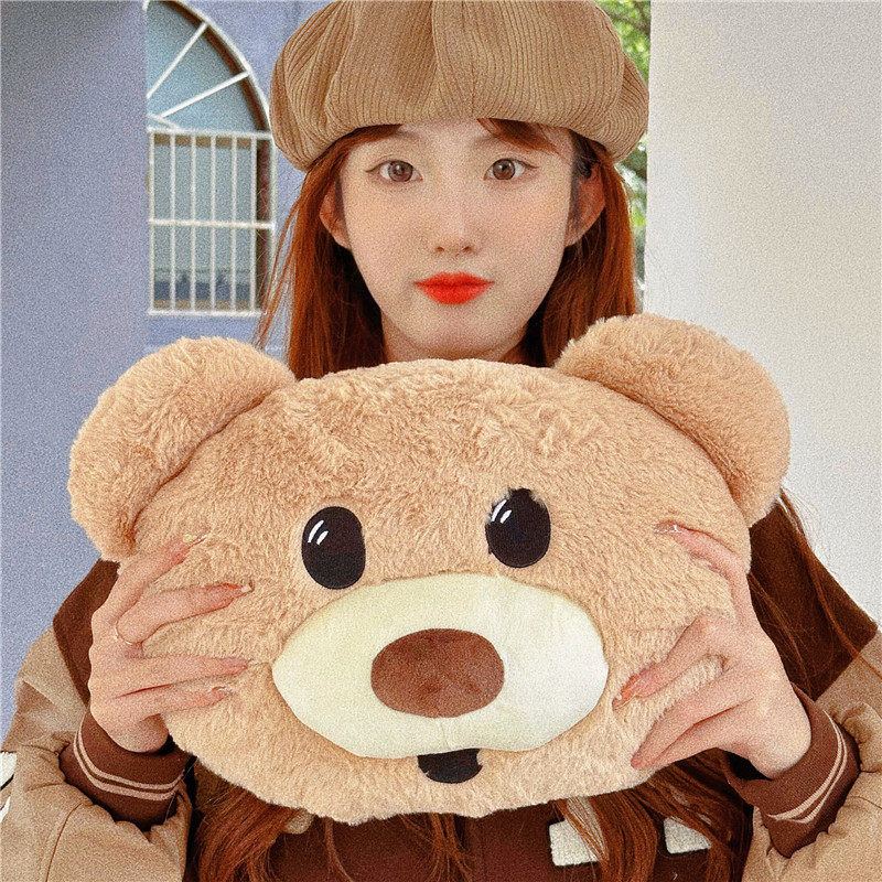 Hot water bag rechargeable cute explosion-proof plush warm baby quilt warm water bag gift girl student special hand warmer