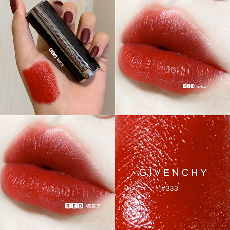 Retro Red Classic Givenchy Givenchy Red Velvet Lipstick Female N37 Lipstick Moisturizing and Lasting Sephora