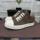 Элитная версия ro shoes, мужские повседневные кроссовки из воловьей кожи с глубоким вырезом и бархатом на толстой подошве увеличенного размера, темные уличные кроссовки большого размера, женские тренды mini 1