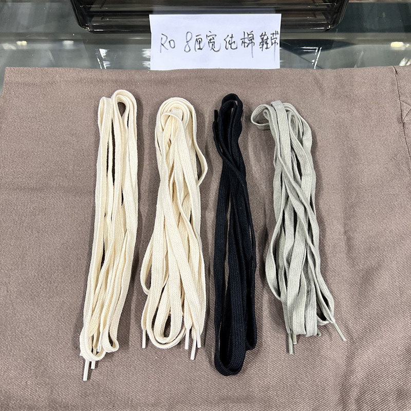 Ro12Y3 Shoelaces Off-White 2.62m 1.2 Black Flat Waxed Thick Shoelaces Pure Cotton Round Hemp Rope Ro12Y3 Shoelaces Off-White 2.62m 1.2 Black Flat Waxed Thick Shoelaces Pure Cotton Round Hemp Rope