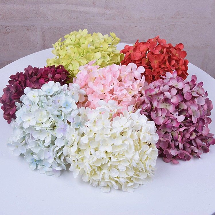 Simulation embroidery ball head fake flower celebration props DIY hand soft arch wall with flower decoration flower