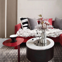 Autumn color forever flowers dry branches light luxury modern decoration furnishings set living room TV cabinet table home immortal flower art