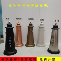 Barricade Reflective Cone Parking Cone Road Safety Warning Cone Ice Cream Bar Square Cone Hotel Reminder Board Stainless Steel Road Cone