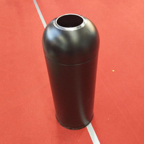 Commercial trash can Hotel office building business round hole direct drop trash can large Hong Kong-style trash can fruit box