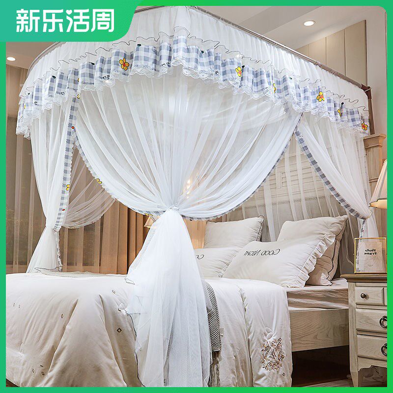 The shuffia net stand landing U type 5 household with 18 - bed cryptographic net 2 meter mosquito net household