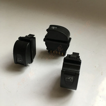 Automobile glass lifting switch electric vehicle van 12V24V universal window hook type red rock switch