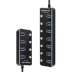 3.0 usb splitter kéo bốn tốc độ cao đa năng PC 7 của Apple máy tính xách tay phổ thông trung tâm jack USP mở rộng đa giao diện kiểu c đĩa u hub với usb power adapter - USB Aaccessories quạt sạc mini USB Aaccessories
