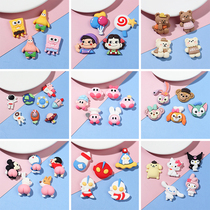 Leaf Sister Emulation Food Play Handmade Diy Material Bag Cream Phone Shell Accessories Pencil Case Fubag Decorative woman