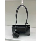 Красная портативная бостонская сумка, сумка через плечо, вместительная и большая сумка на одно плечо, сумка подмышку, премиум класс