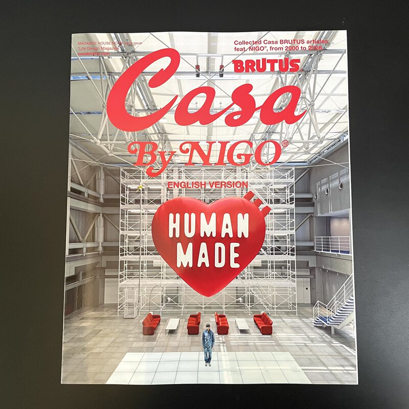 Japanese Version Casa Brutus by Nigo ®   English Version