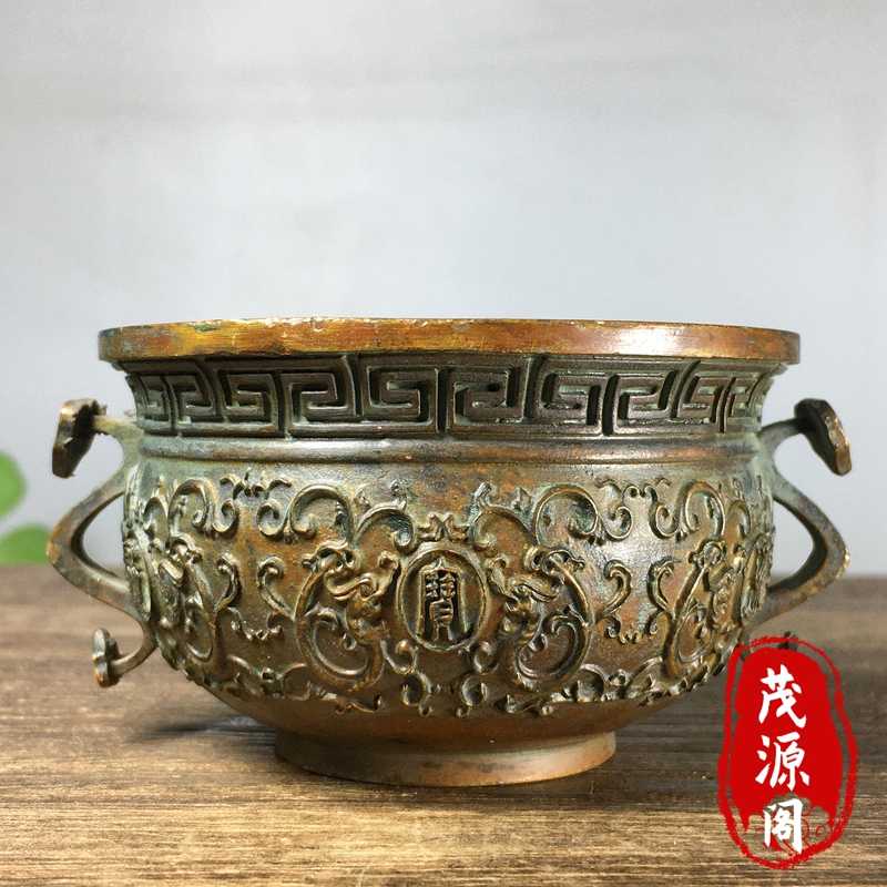 古董，「大明宣德年製」在铭，古铜製。 大明宣德年制铜香炉值多少钱– 蕉林收藏鉴定-更真实客观的线上
