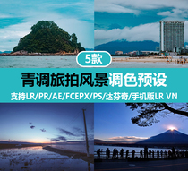 Recommended Toning Aqing Brigade Pat preset portrait scenery PR PS LR FCPX da Vinci AE LUT