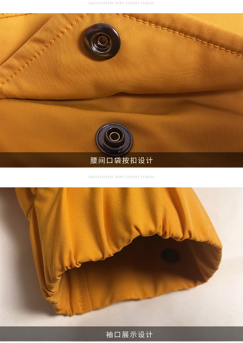 HOYANP 男士时尚工装羽绒服 90%含绒量 图11