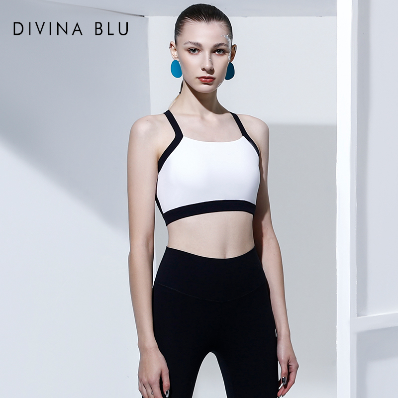 Divina Blu Toronto Nude-Feel Sports Bra for Women, Large Backless Comfortable Yoga Bra, Running Fitness Vest Divina Blu Toronto Nude-Feel Sports Bra for Women, Large Backless Comfortable Yoga Bra, Running Fitness Vest