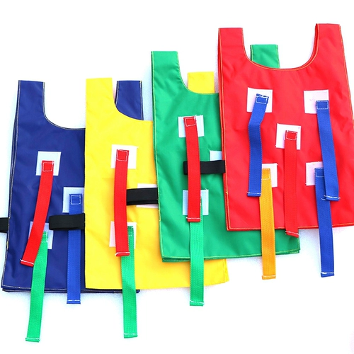 Детский сад утренний хвост Grab Game Vests Outdoor Цветный бар Физическое предложение дети разрывают знаменитые бренд родителей -дети