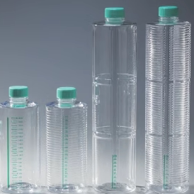 洁特 细胞培养转瓶  1L/2L 表面处理/未处理 普通盖/滤膜盖