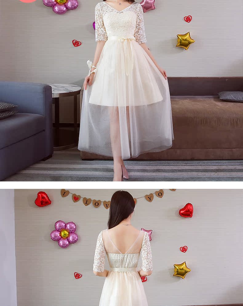 Robe du soir manche volante - Ref 3210233 Image 21