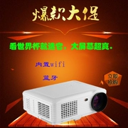 Máy chiếu không có màn hình TV 4k không dây gia đình WiFi cầm tay DLP HD máy chiếu siêu nhỏ - Máy chiếu