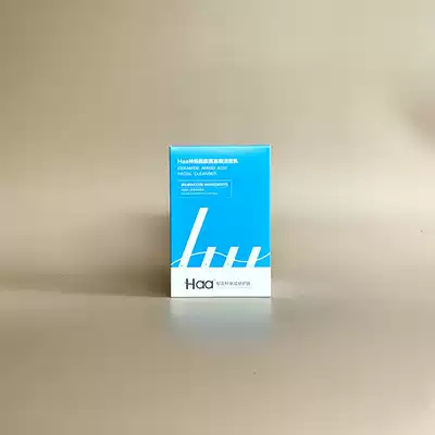 haa sucking ceramide amino acid facial cleanser automatic foam facial cleanser single 2G a box of 30 tablets