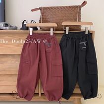 Boys clothing pants autumn clothing 2023 new childrens spring and autumn style handsome and casual pants boy long pants handsome and relaxed tide
