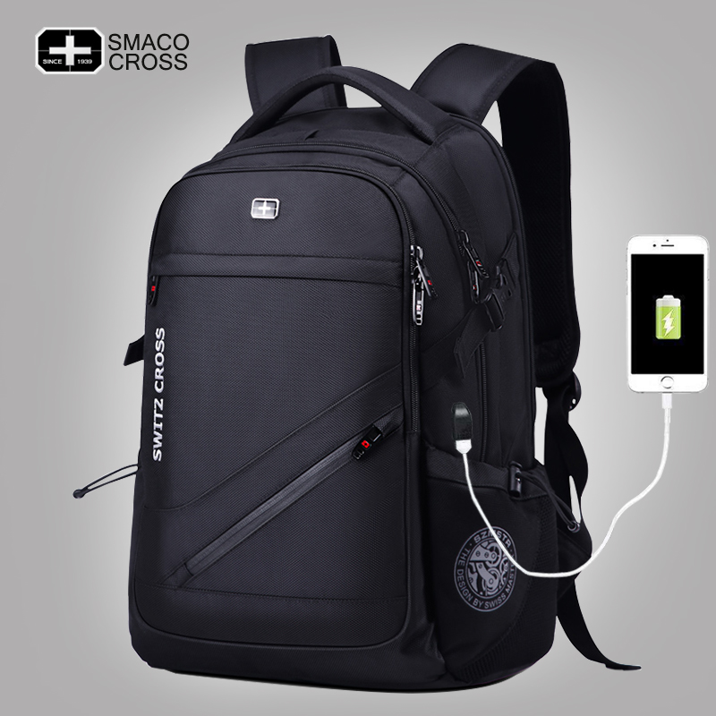 Swiss army knife backpack Men's business travel business travel leisure computer bag Student school bag Swiss Army knife backpack