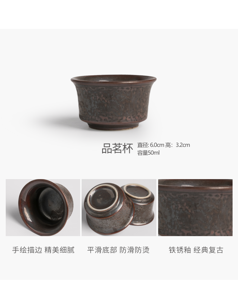 Automatic kung fu tea cup set fit creative household contracted lazy people make tea with tea ware ceramic teapot