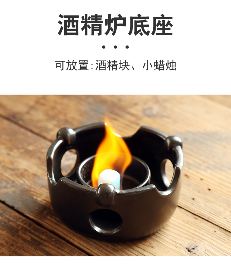 The professor dry pot pot of household ceramics tableware suite hotel hotel restaurants ltd. solid alcohol furnace, small hot pot