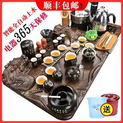 Tea maker combination set light luxury Chinese home living room automatic integrated tea table kung fu tea tray office