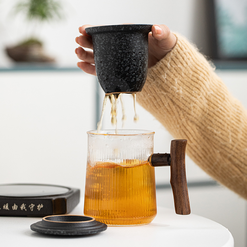 Thermostat heating glass ceramic cup pad insulation base office lovers warm the teapot cup of hot milk